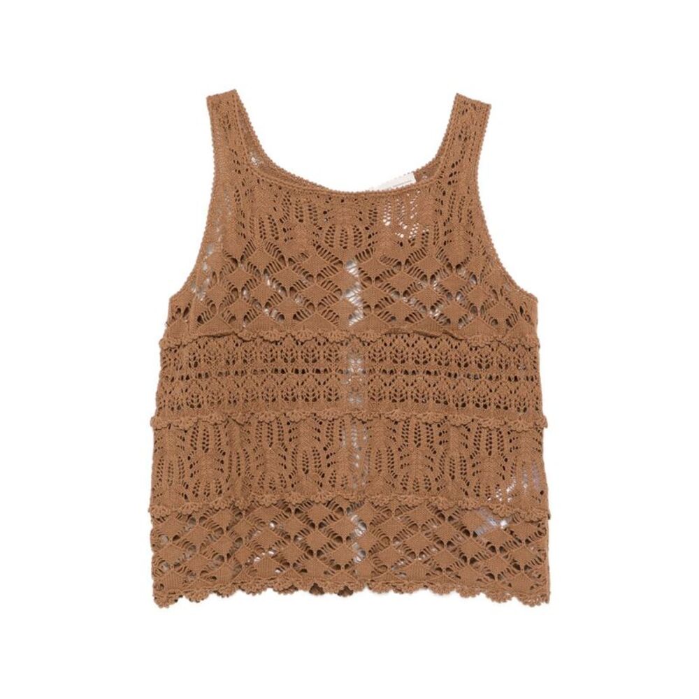 Semicouture Women's Shelley Cotton Tank Top